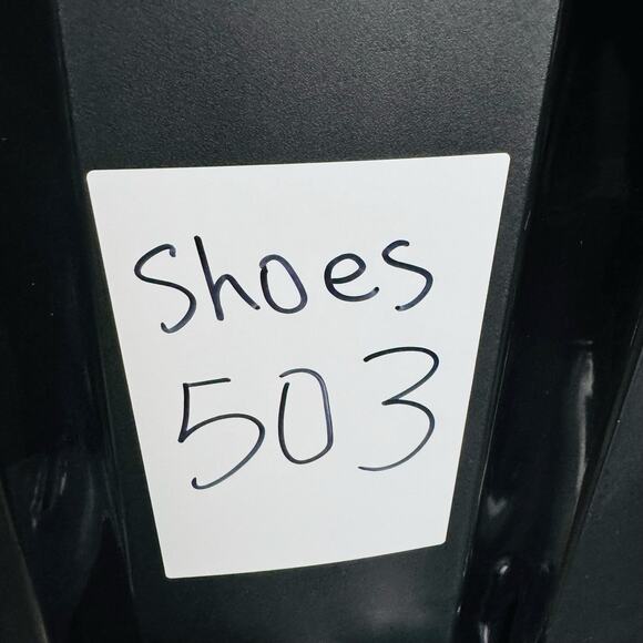 Naturalized Black Leather Calf Boots Women’s Size 8 - Picture 9 of 9